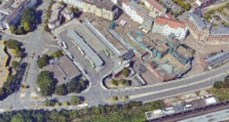 Bahnhofscenter Luftbild